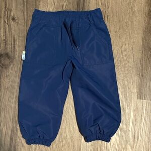 Jan & Jul Fleece Lined Splash Pants Navy 1T